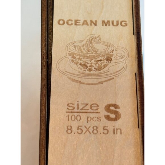 Creative Wooden Puzzles Set W/ Ironclad Dynamo Ocean Mug & Mechanical Steam Trai - Picture 12 of 16